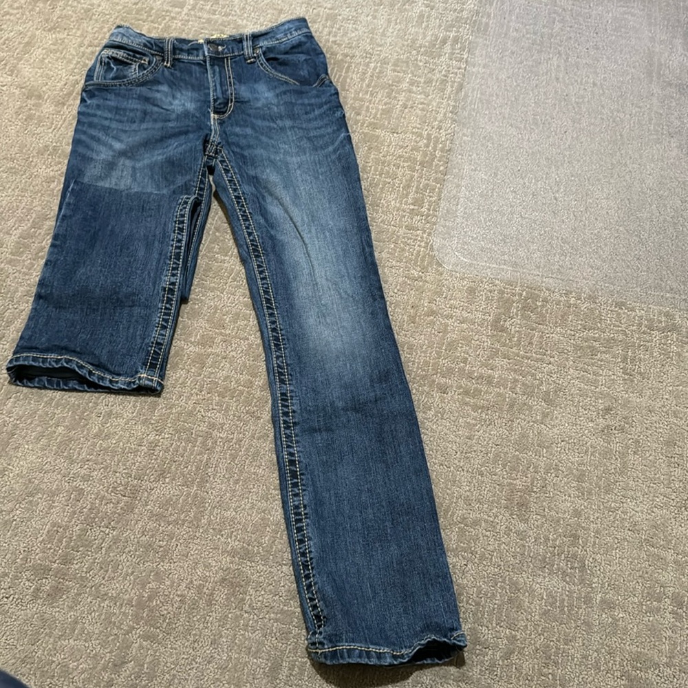 Boys size 16 slim Wrangler 20X jeans